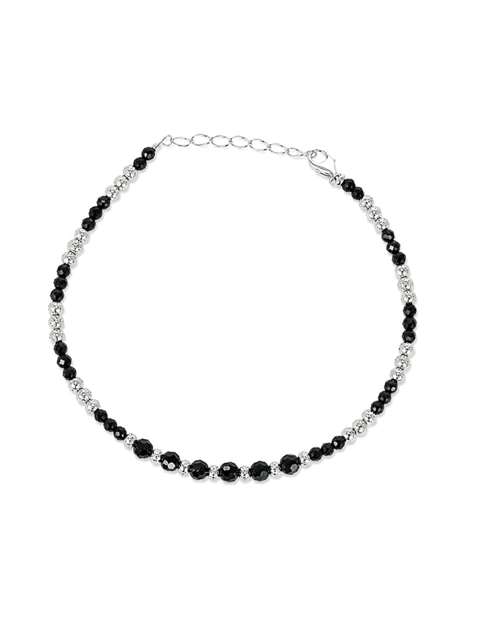 Silver Beaded Bracelet