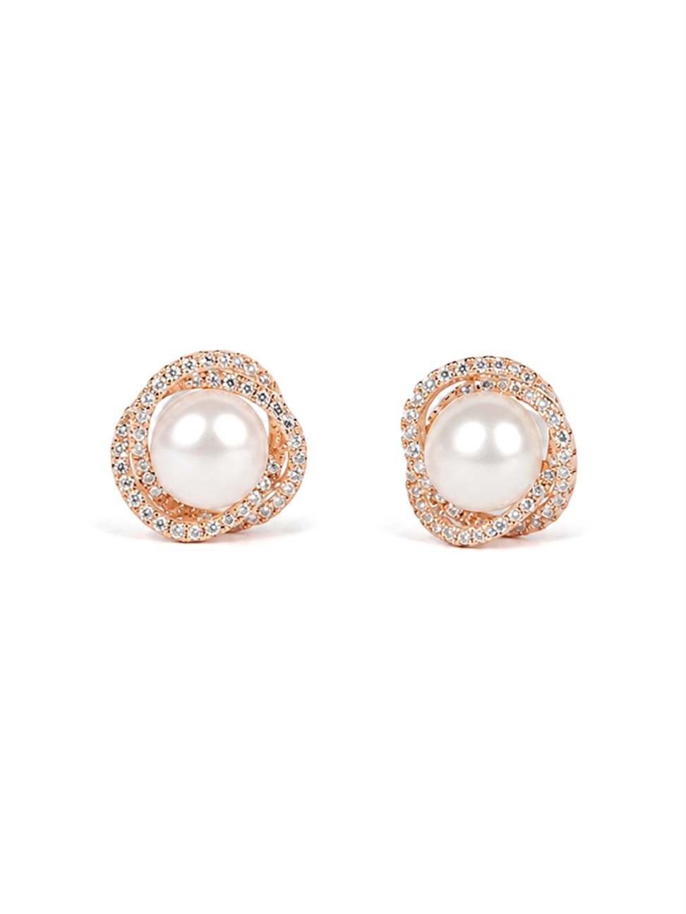 Rose Gold Dangle Drop Earrings