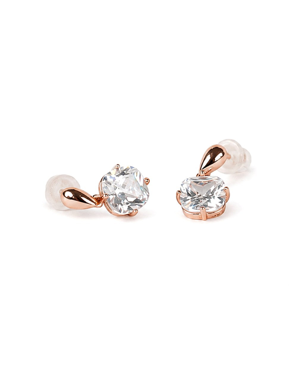 Rose Gold Chandelier Earrings