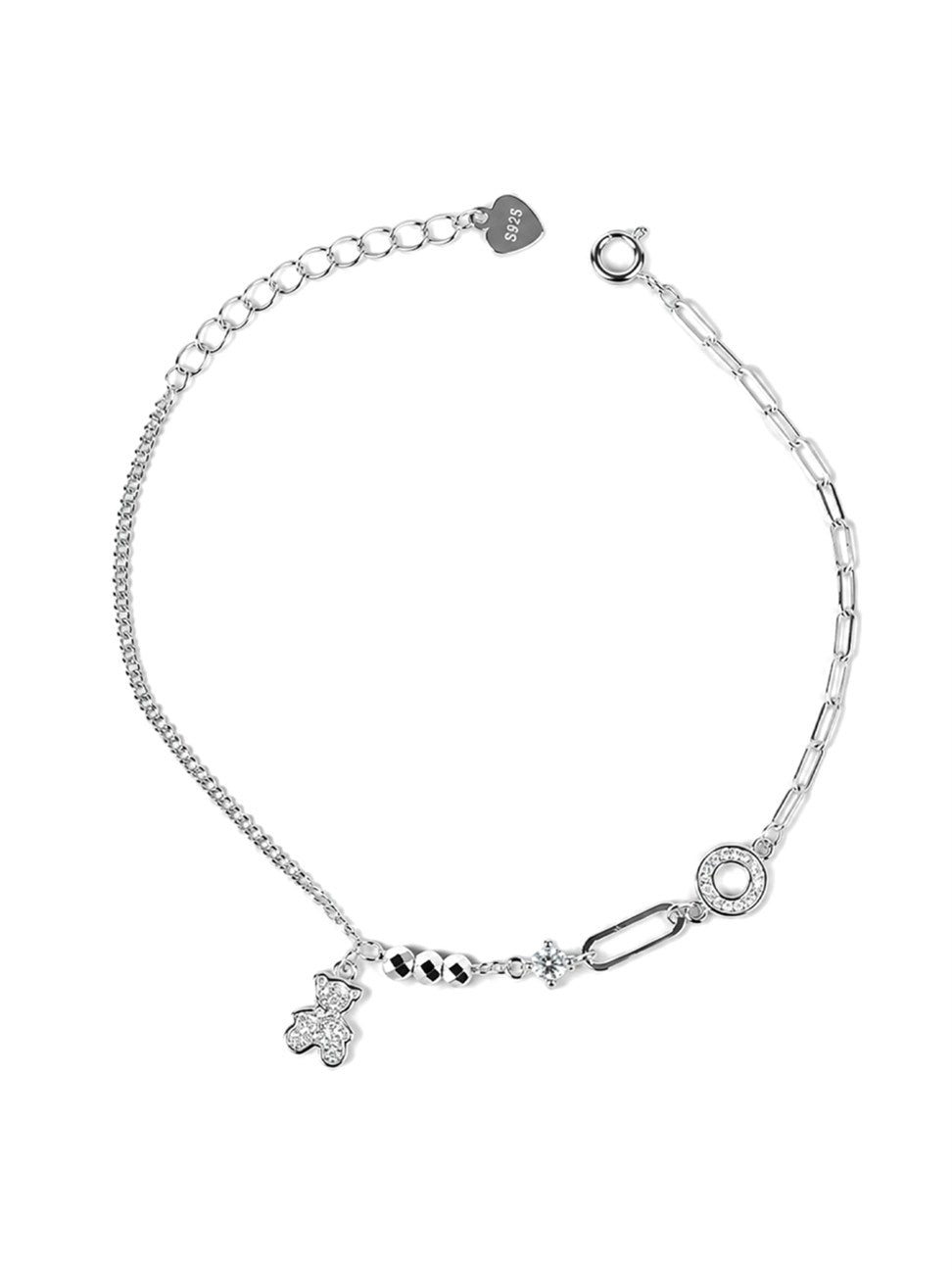 Silver Engraved Cuff Bracelet