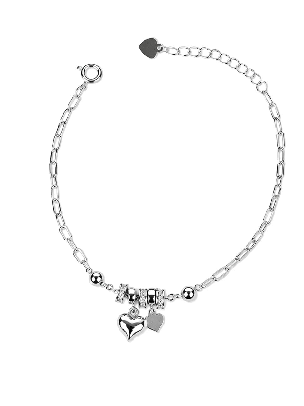 Silver Twisted Bangle Bracelet