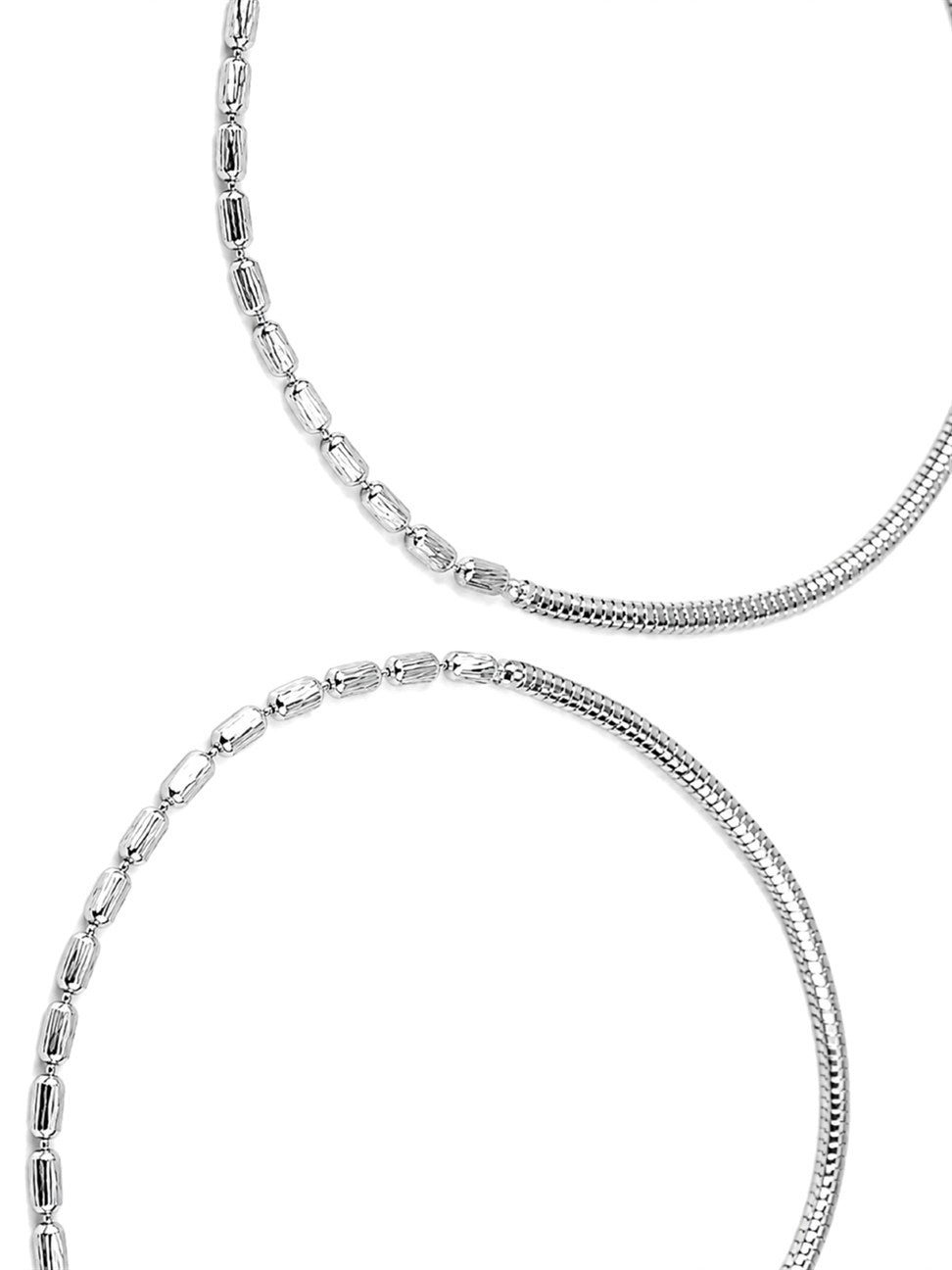 Silver Chain Anklet