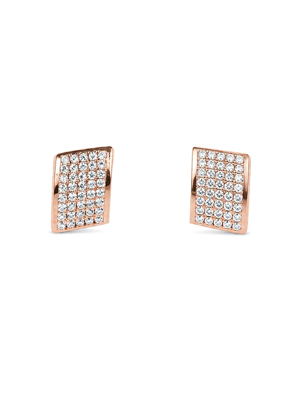Rose Gold Tassel Drop Earrings