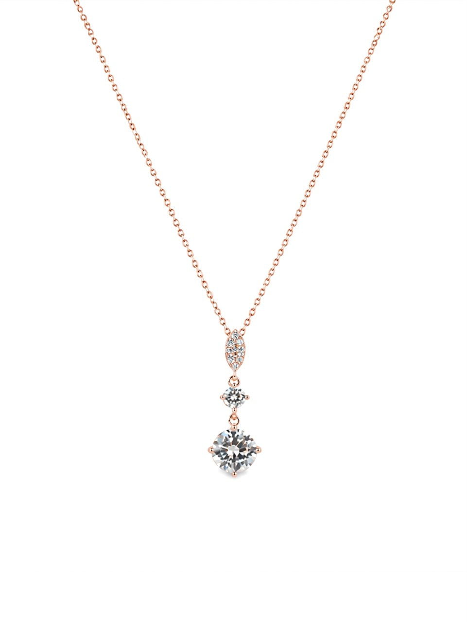 Rose Gold Star Pendant Necklace