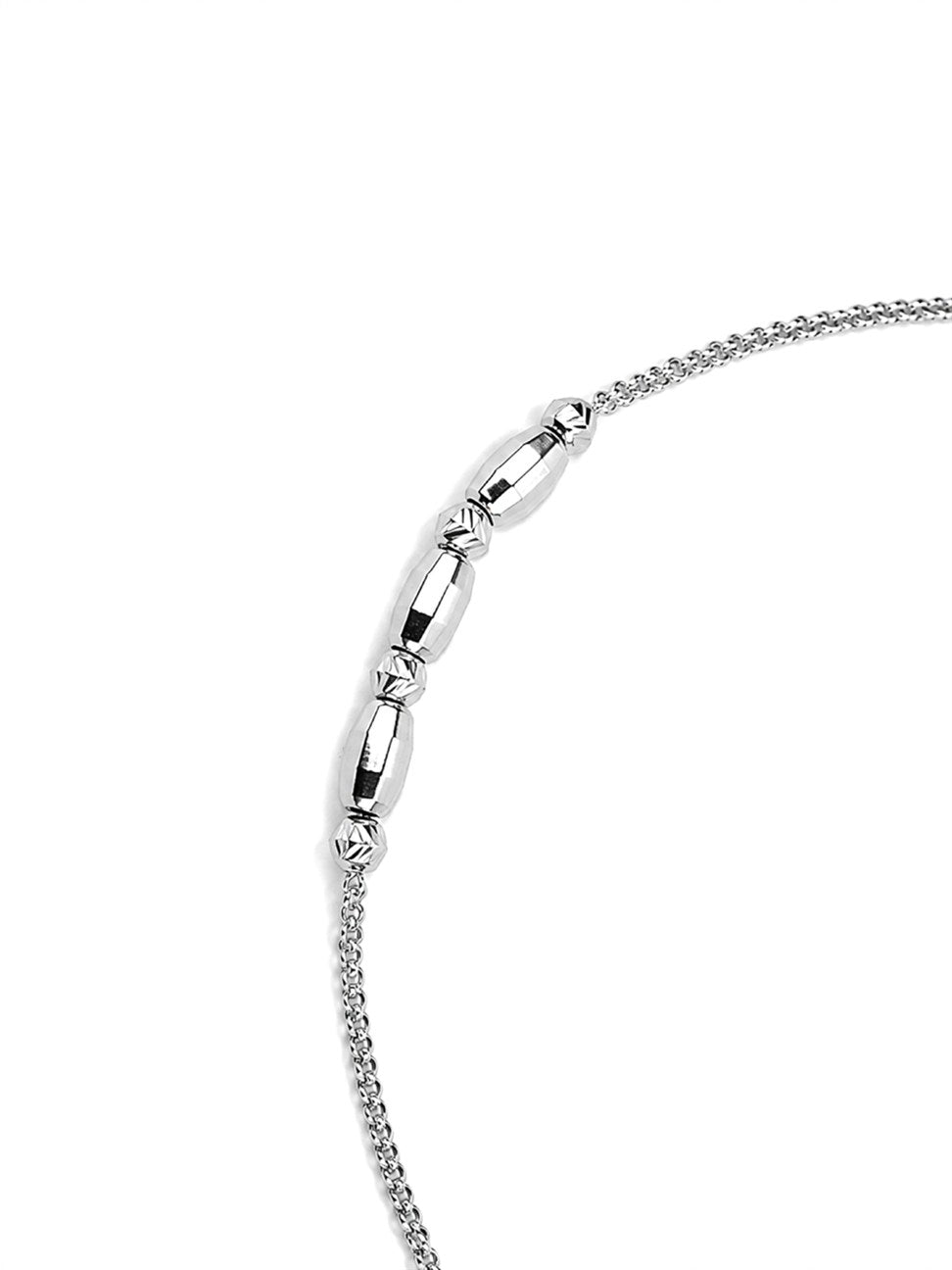 Silver Infinity Anklet