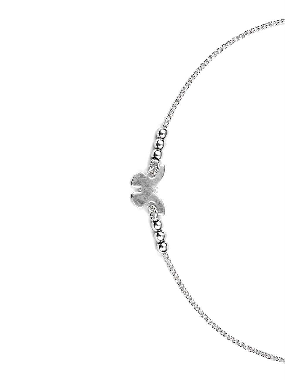 Sliver butterfly Anklet