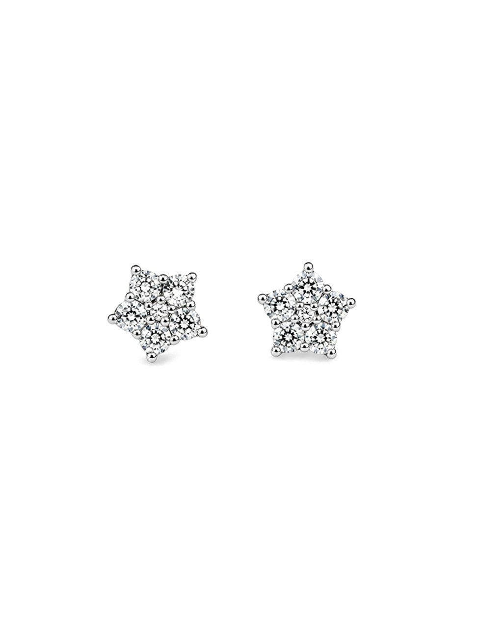 Sliver Moonstone Stud Earrings