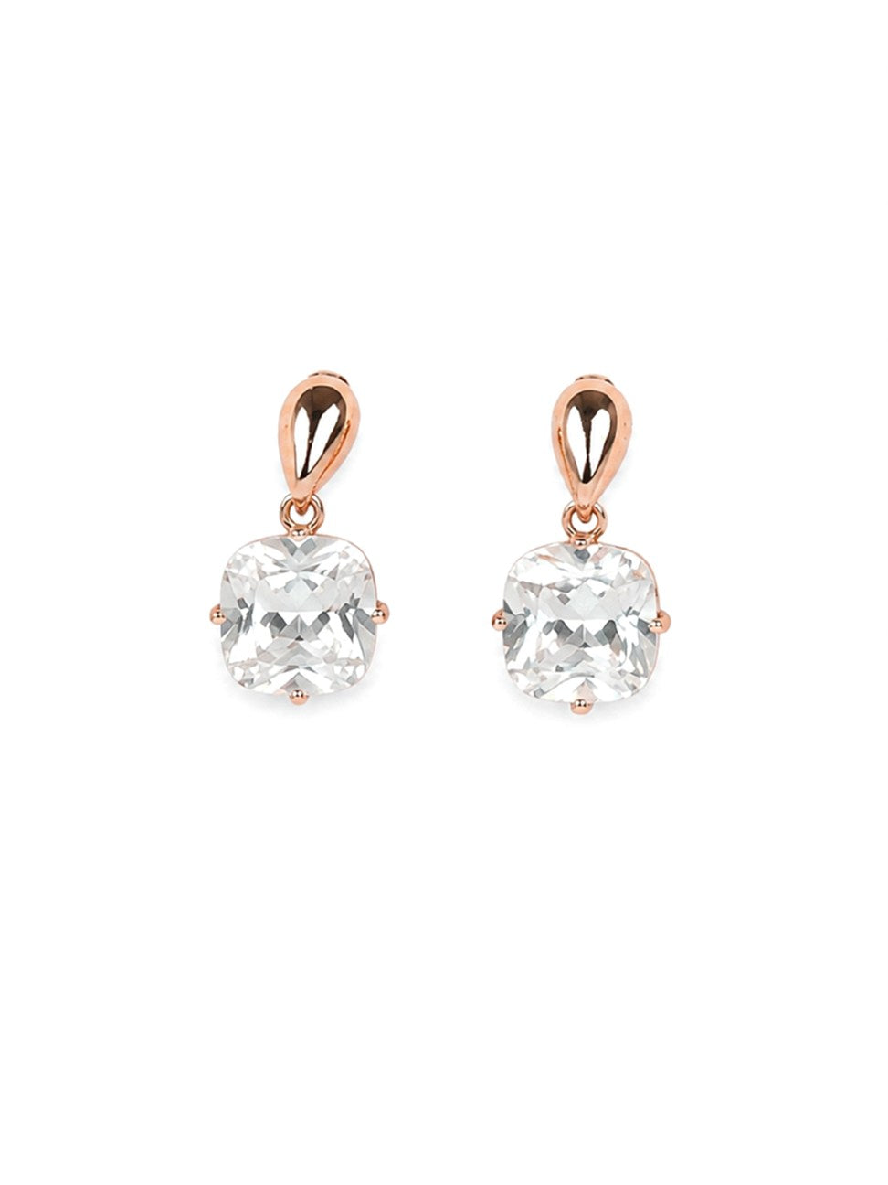 Rose Gold Chandelier Earrings