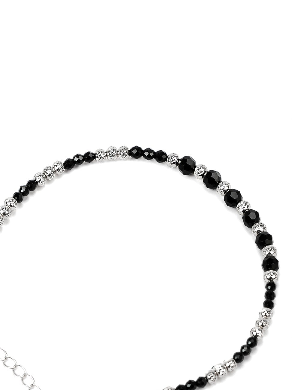 Silver Beaded Bracelet