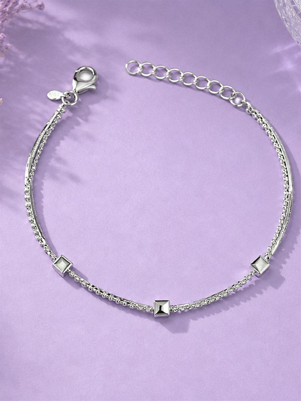 Silver Infinity Bracelet