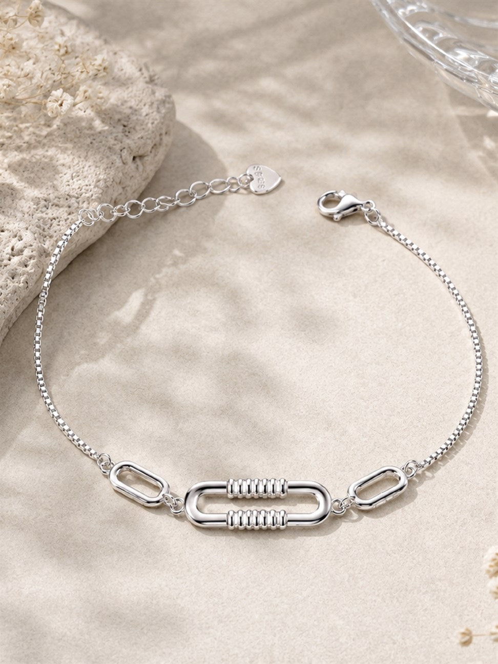 Silver Charm Bracelet