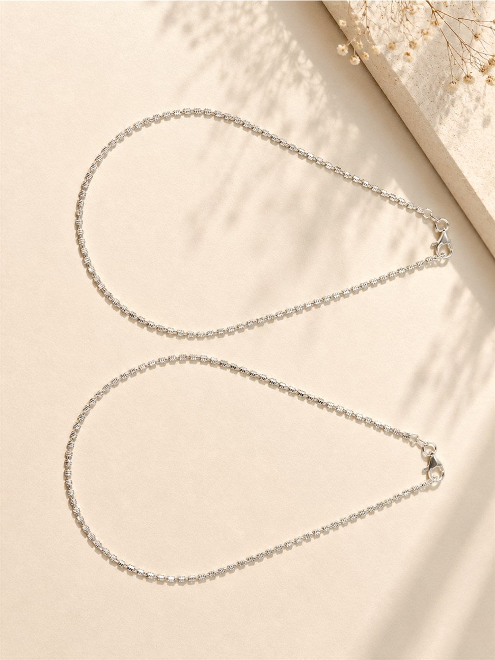 Sliver Heart Anklet