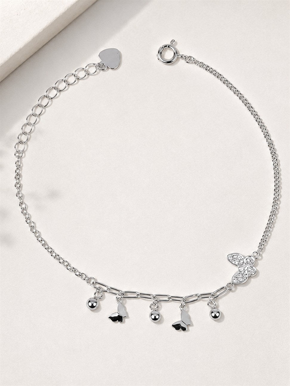 Silver Pearl Bracelet