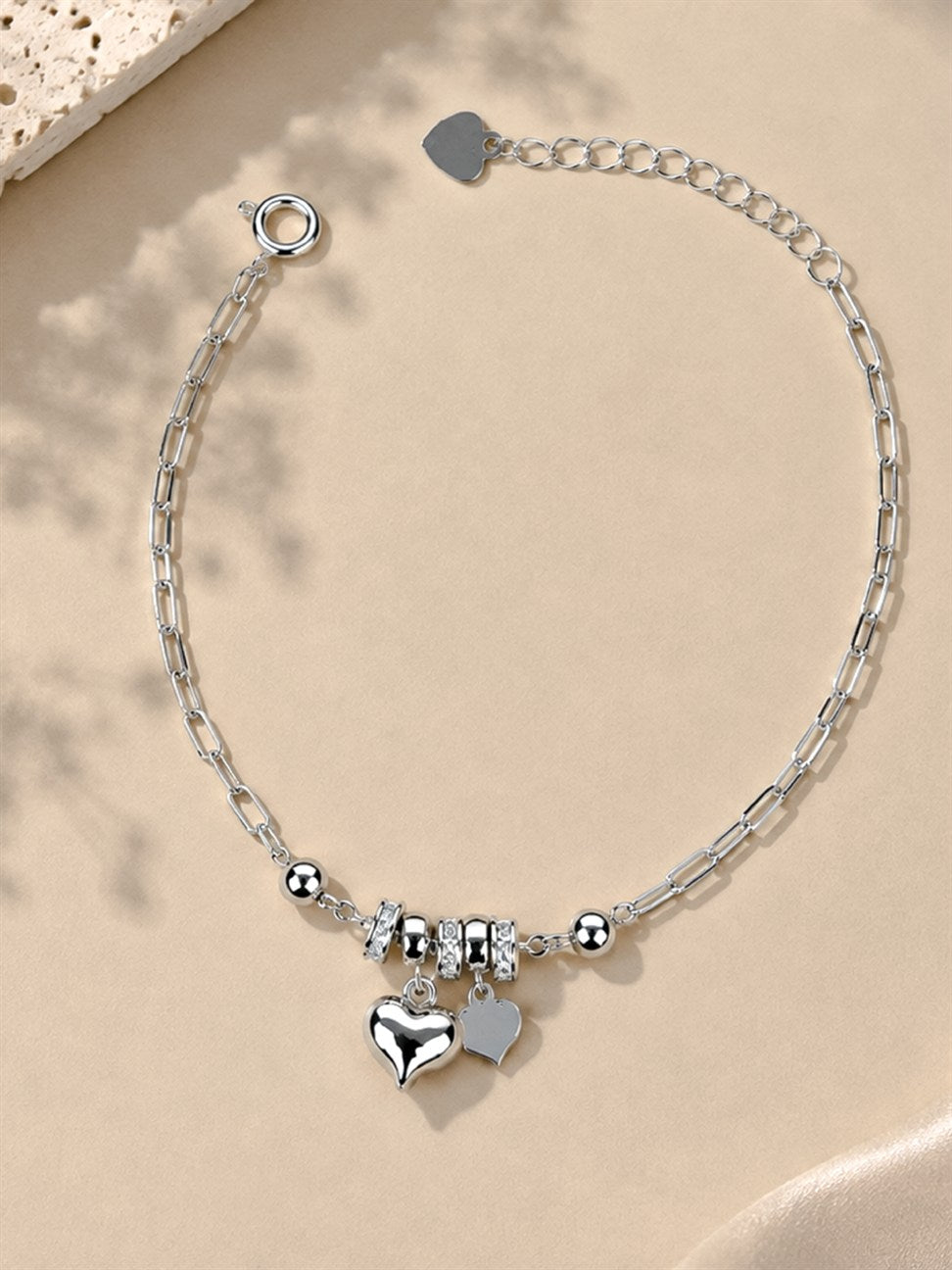 Silver Twisted Bangle Bracelet