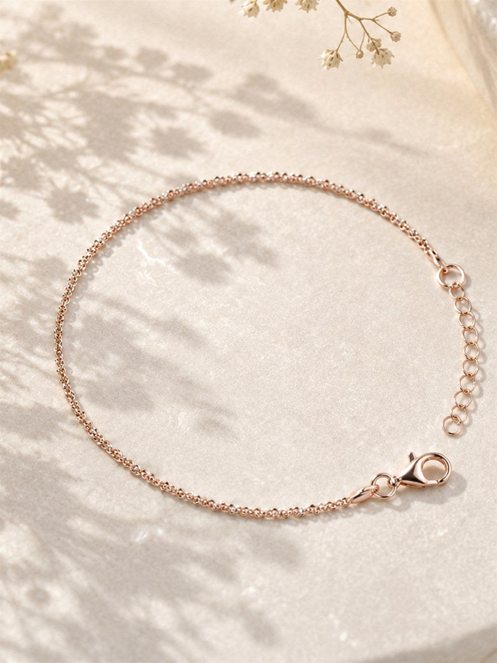 Rose Gold Tennis Bracelet