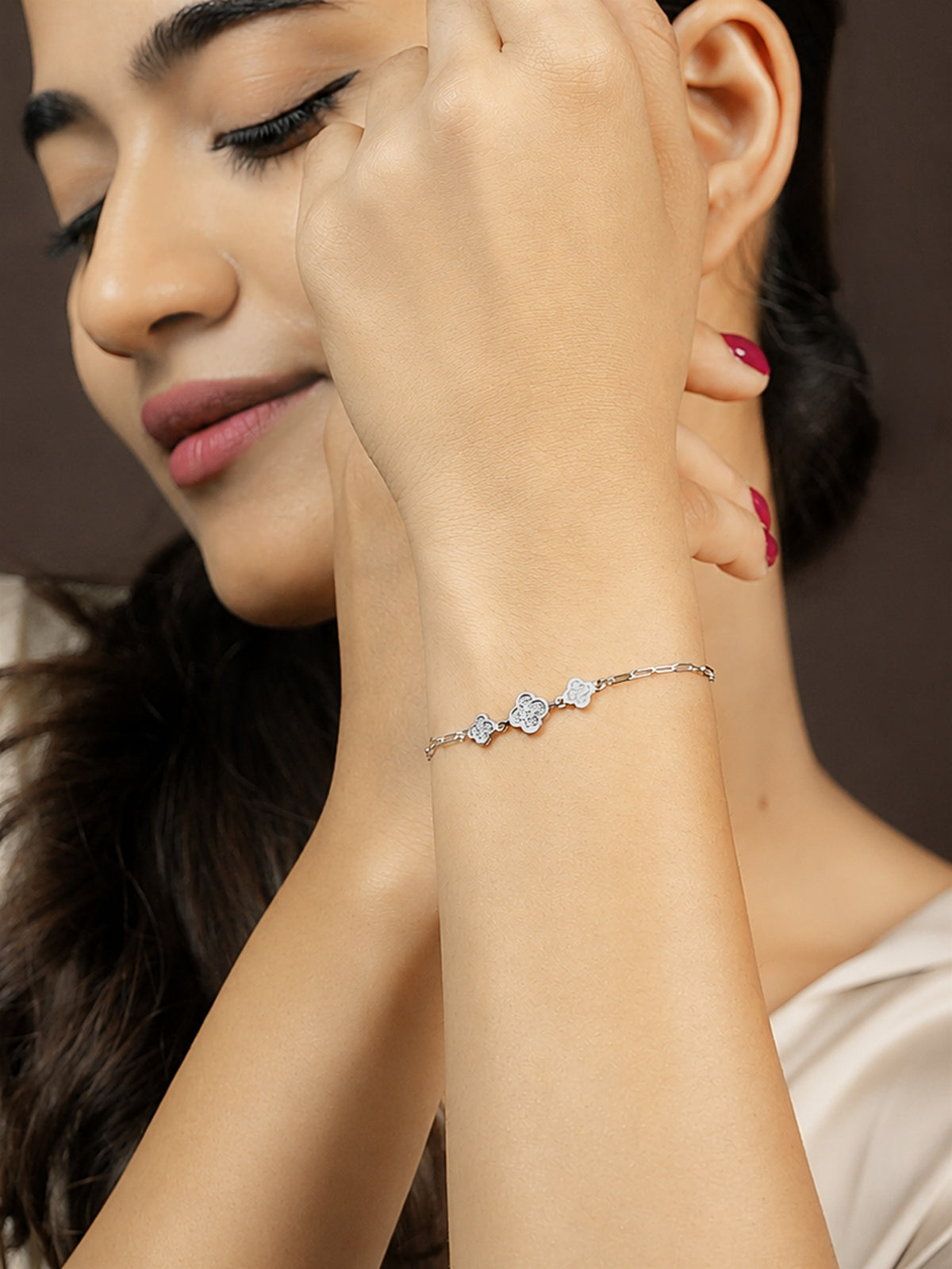 Silver Bangle Bracelet