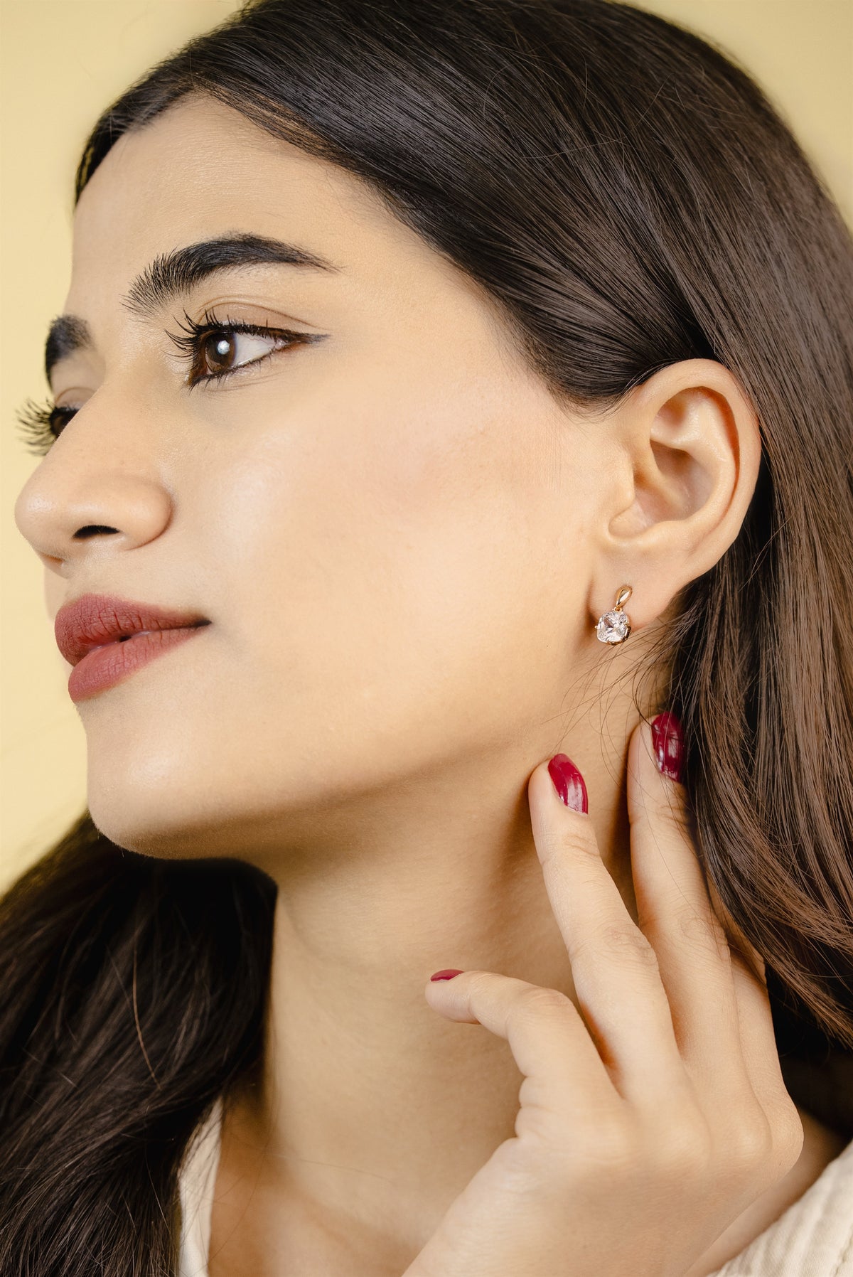 Rose Gold Chandelier Earrings