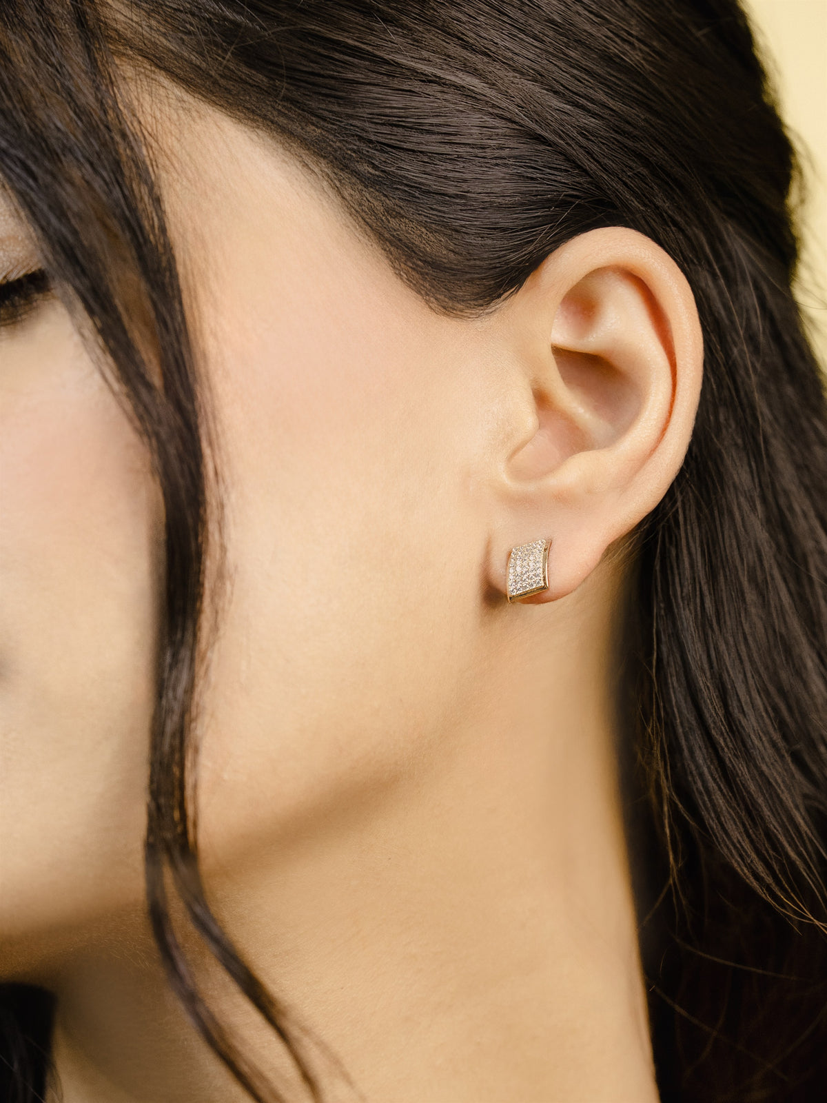 Rose Gold Tassel Drop Earrings