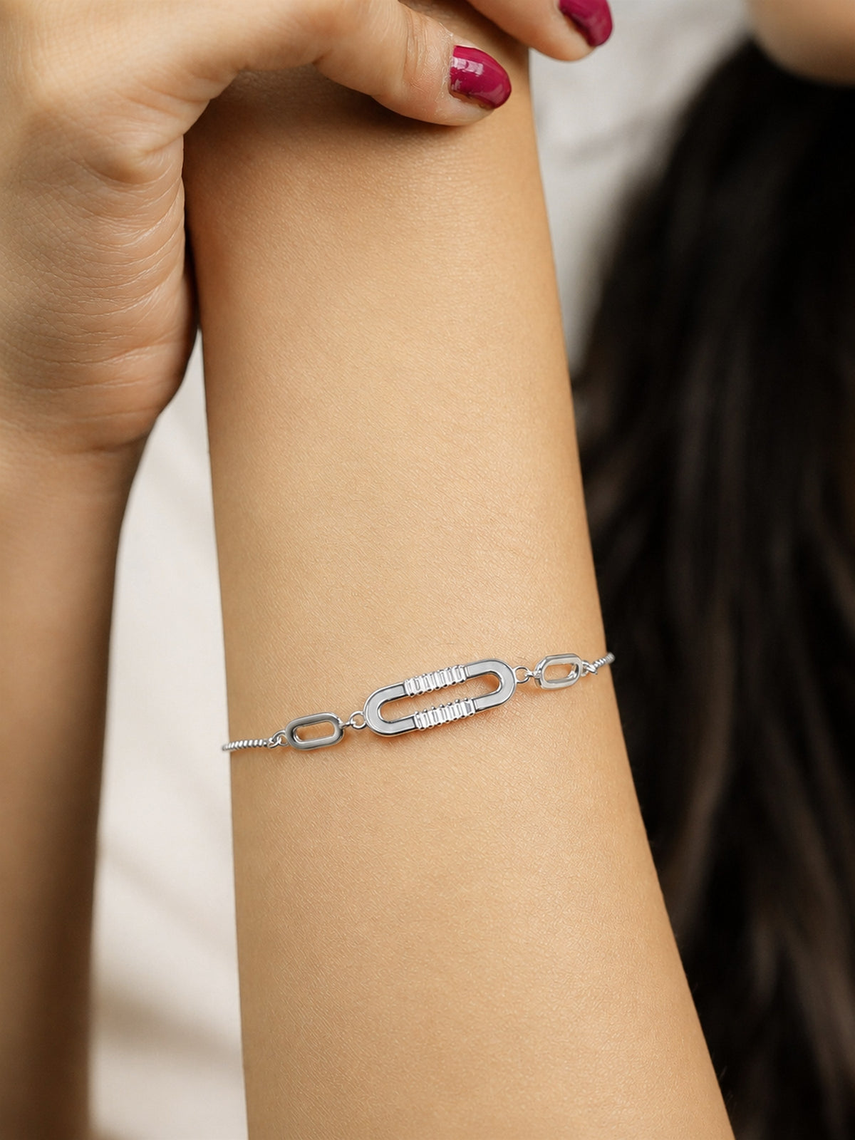Silver Charm Bracelet