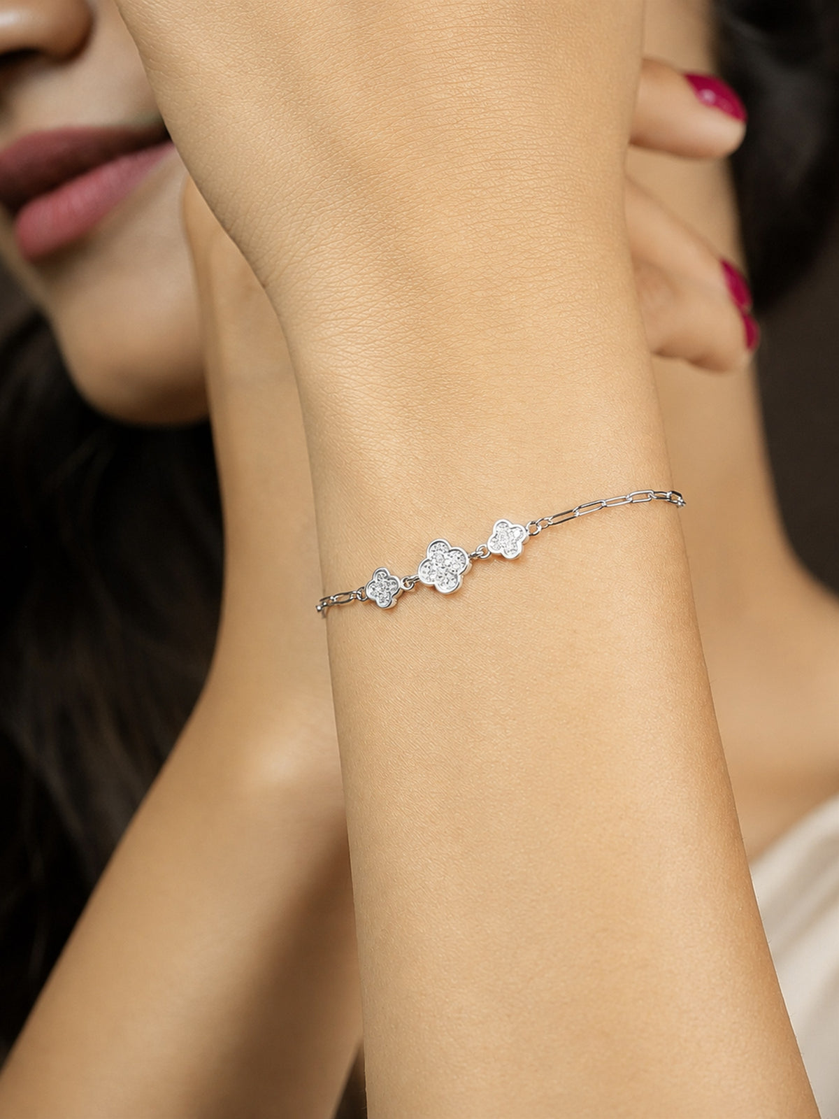 Silver Bangle Bracelet
