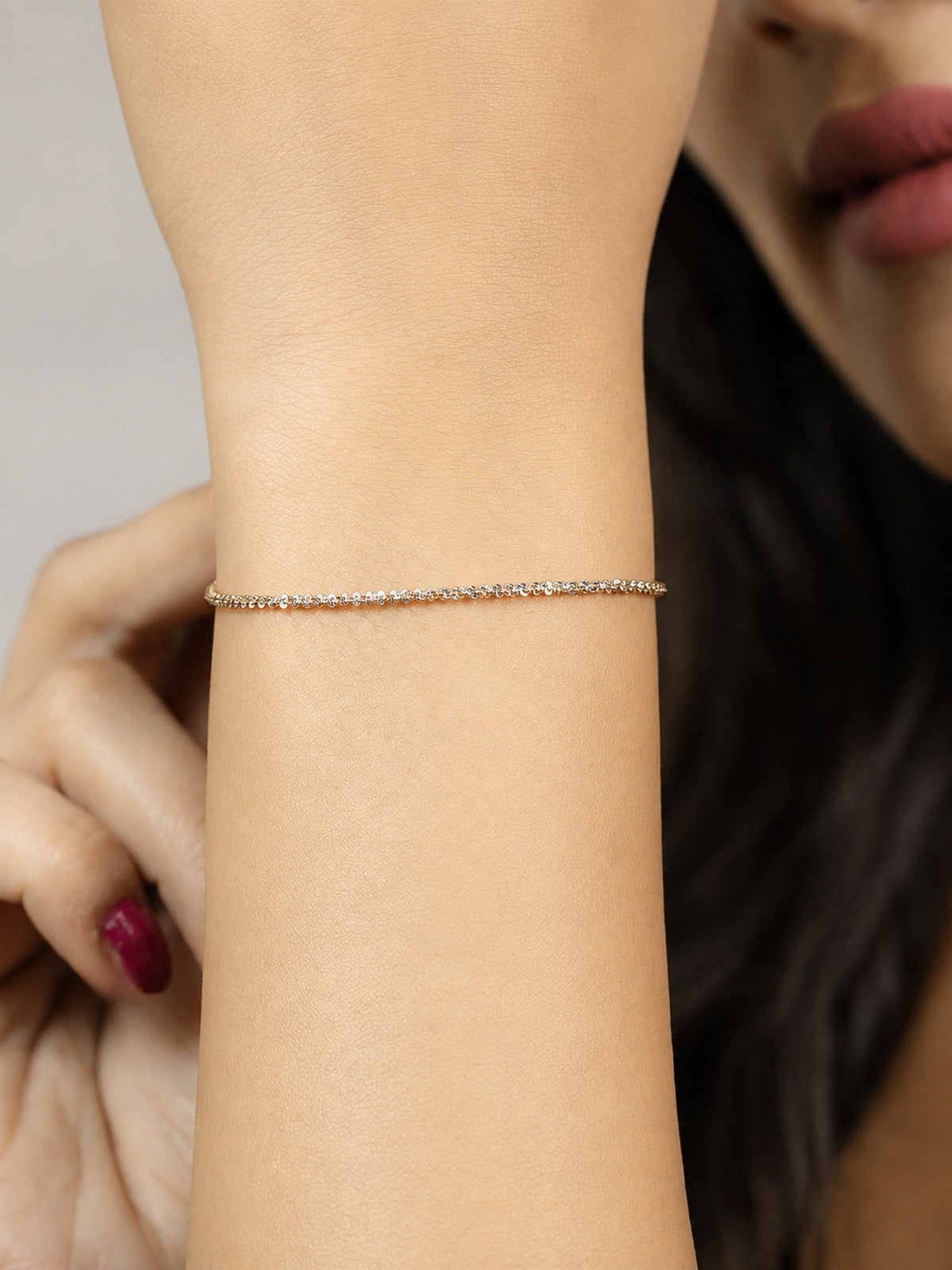 Rose Gold Tennis Bracelet