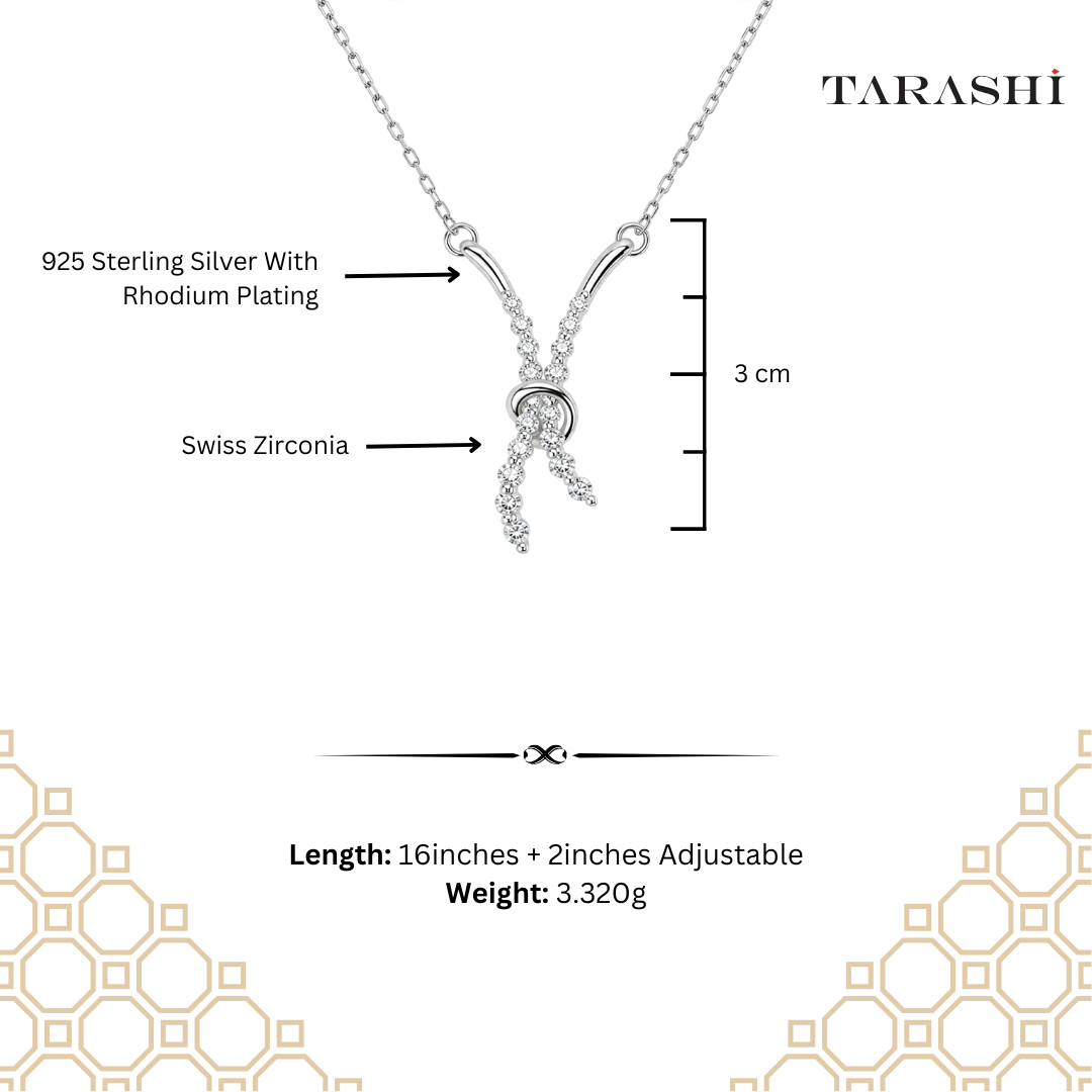 Twisted Vine Drop Necklace