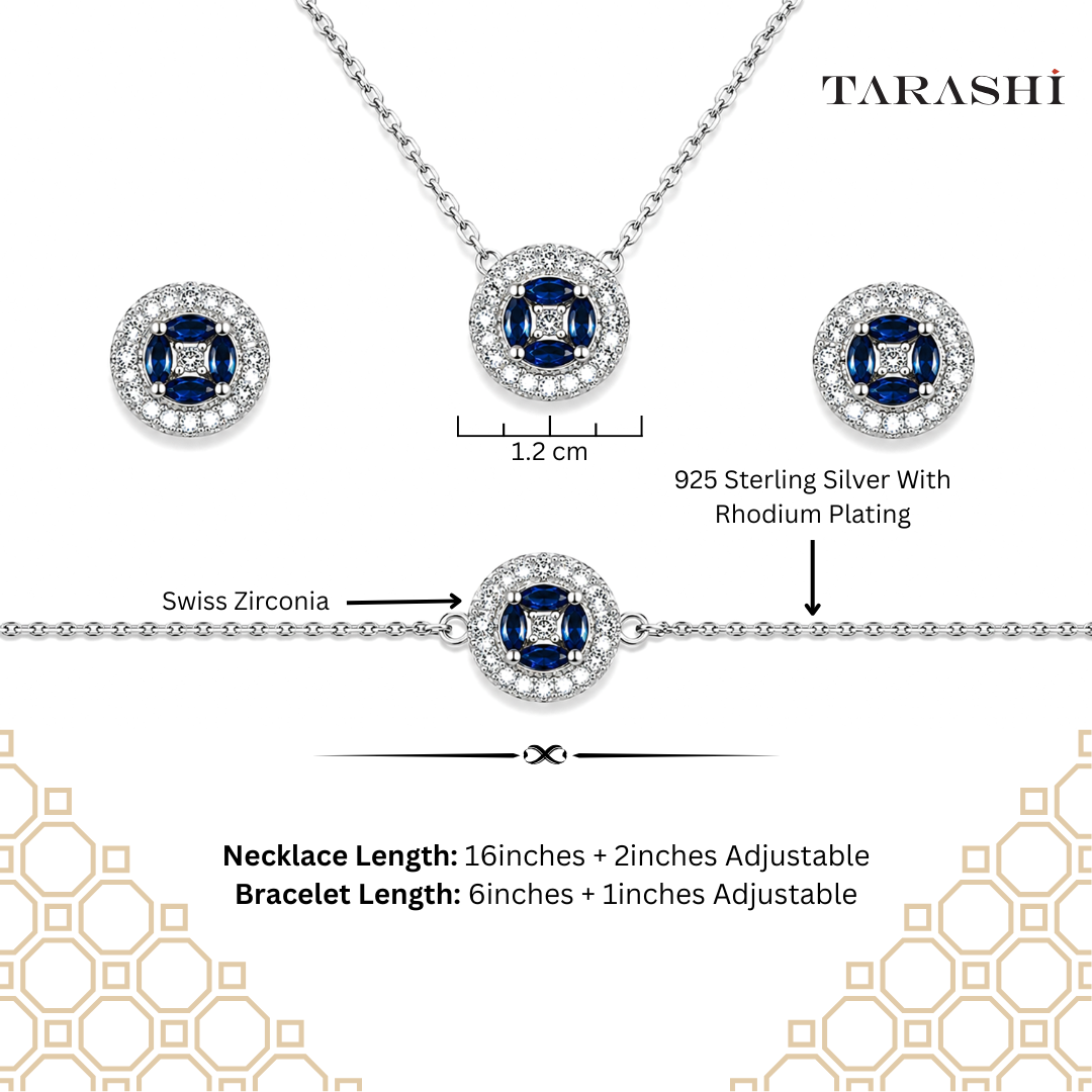 Evil Eye Pavé Medallion Chain Bracelet