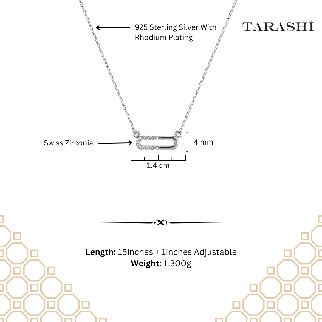 Pavé Link Chain Necklace