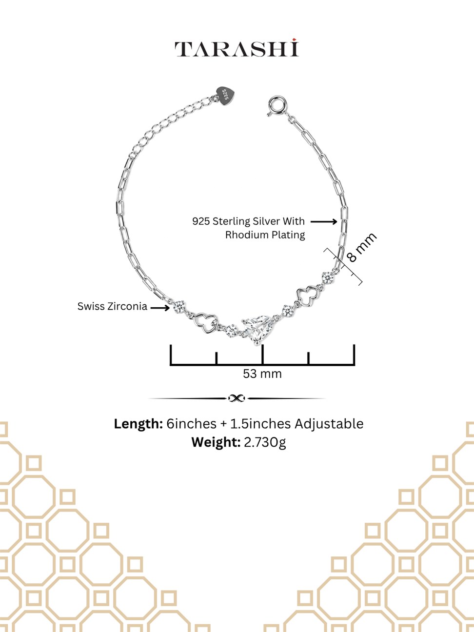 Silver Link Bracelet